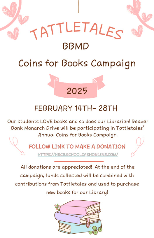 Coins for Books Campaign