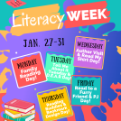 Literacy Week- Jan. 27-31