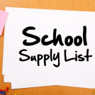 School Supply List